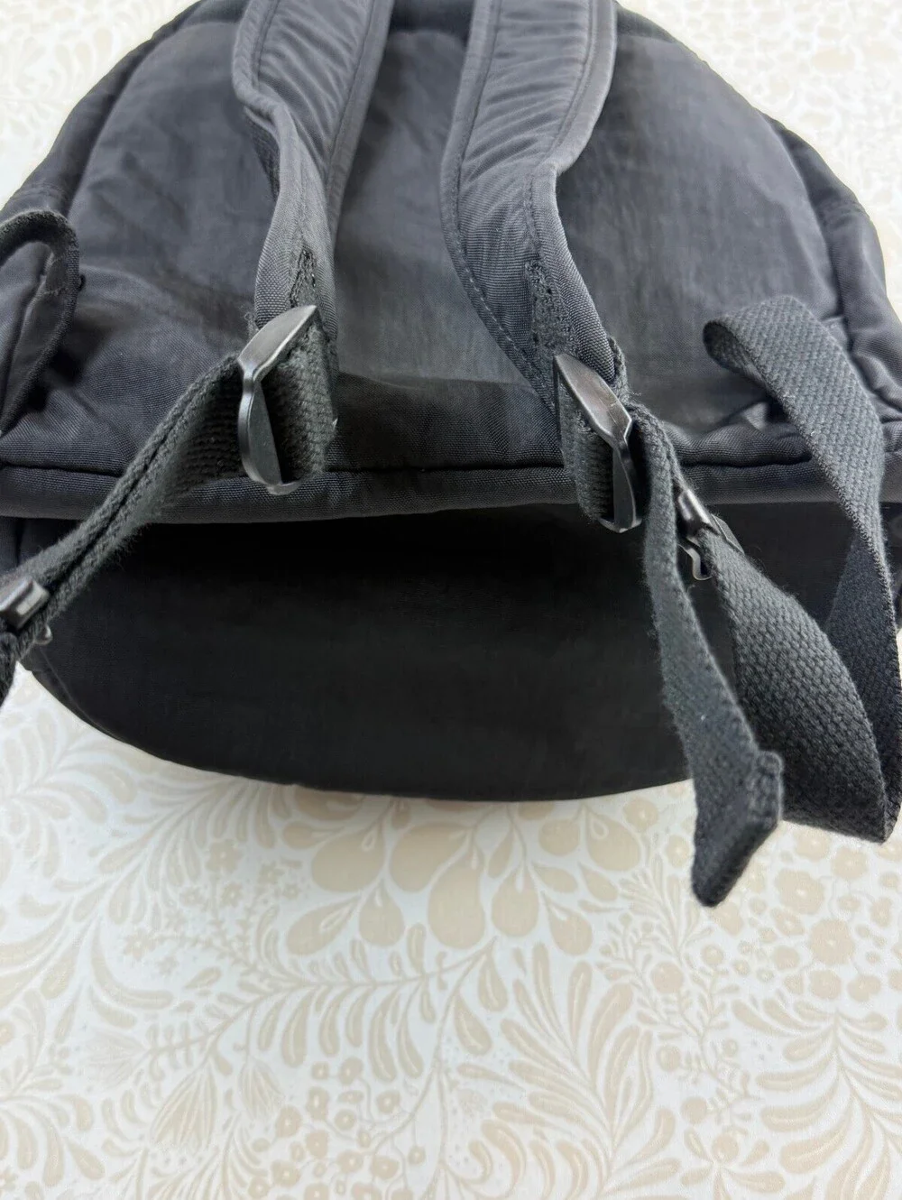 Kipling Black Challenger Mid-Size Nylon Backpack